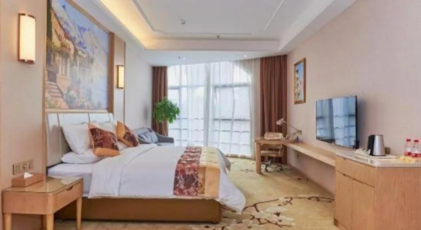 Bed in Vienna Hotel Fuzhou University Town Boshihou