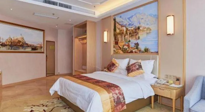 Bed in Vienna Hotel Fuzhou University Town Boshihou