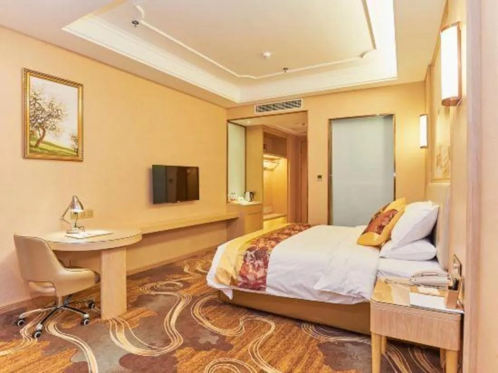 Bed in Vienna Hotel Fuzhou University Town Boshihou