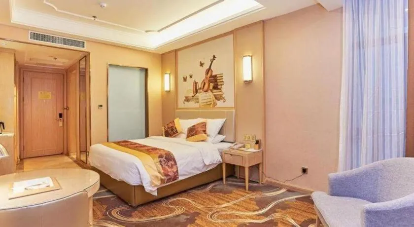 Bed in Vienna Hotel Fuzhou University Town Boshihou