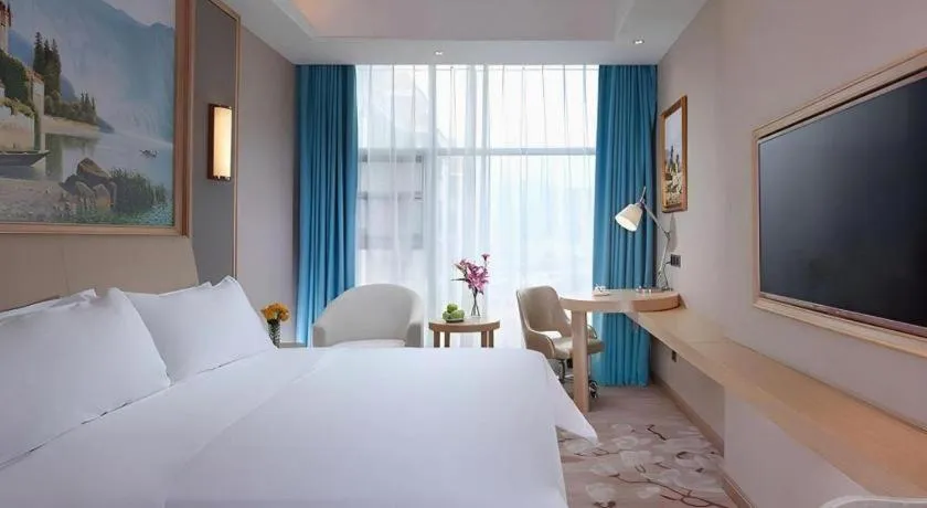 Bed in Vienna Hotel Guangdong Zhaoqing East Station Dinghu Mountain Scenic Area