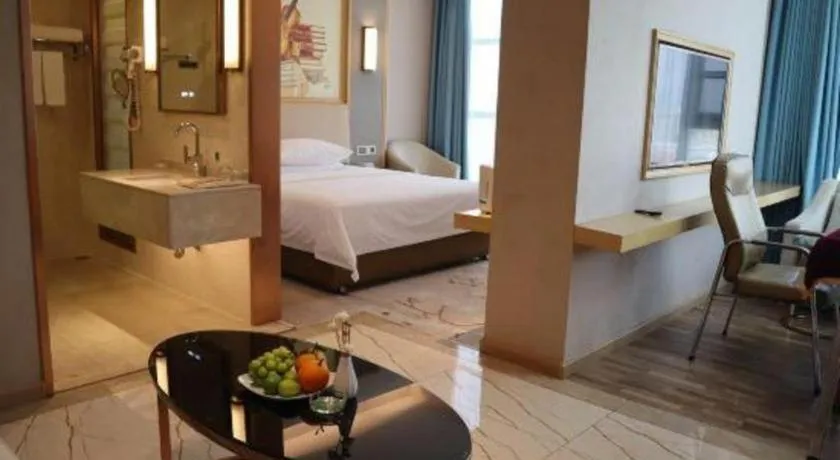 Bed in Vienna Hotel Guangdong Zhaoqing East Station Dinghu Mountain Scenic Area