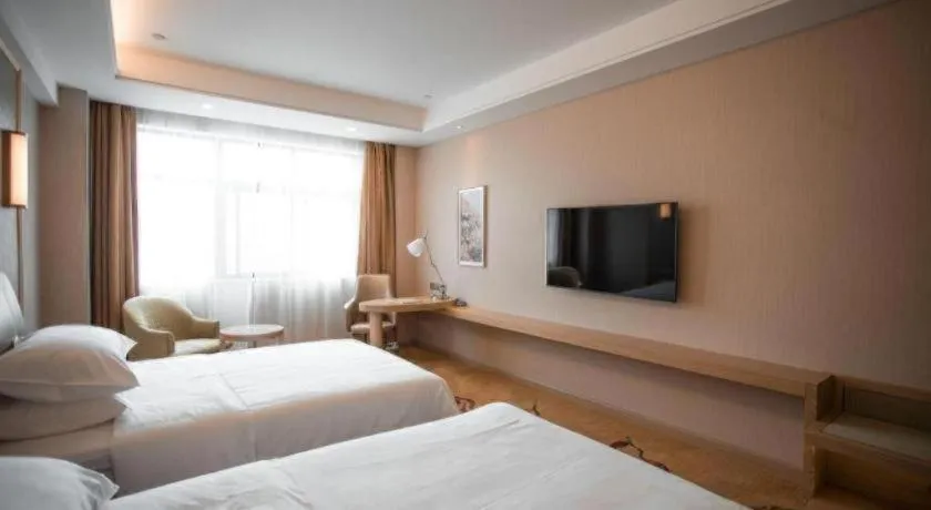 Bed in Vienna Hotel Shaanxi Weinan Shengli Street Railway Station