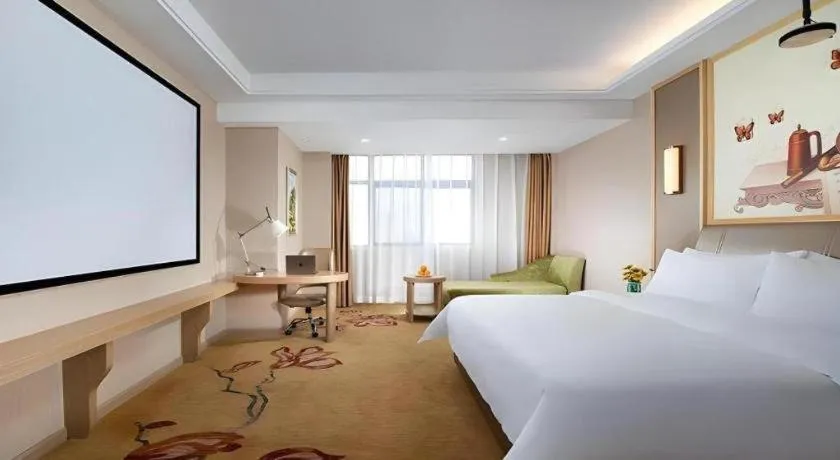 Bed in Vienna Hotel Shaanxi Weinan Shengli Street Railway Station