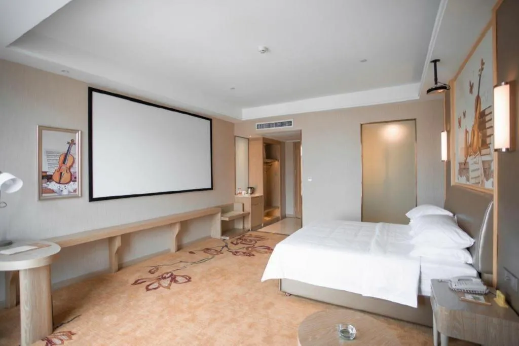 Bed in Vienna Hotel Shaanxi Weinan Shengli Street Railway Station