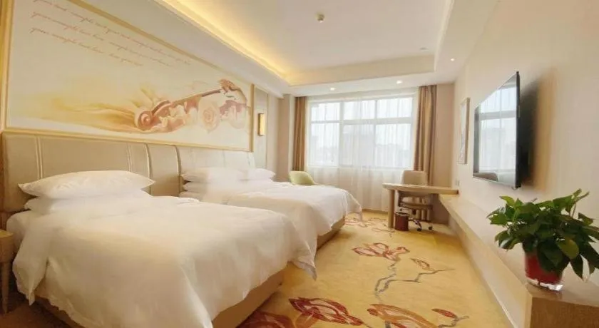 Bed in Vienna Hotel Shaanxi Weinan Shengli Street Railway Station