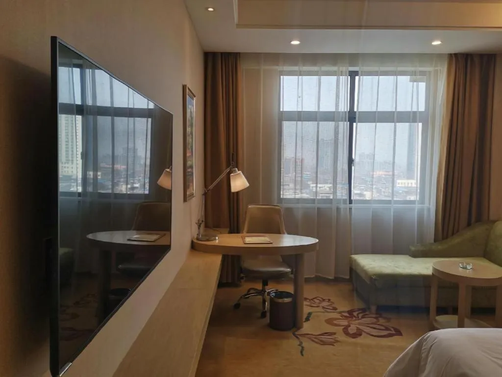 Bed in Vienna Hotel Shaanxi Weinan Shengli Street Railway Station