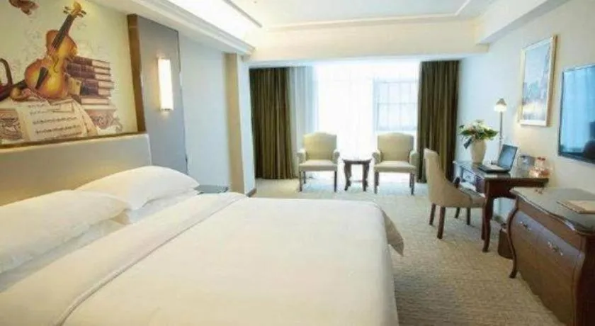 Bed in Vienna Hotel Jiangxi Fuzhou Lichuan Kangshu