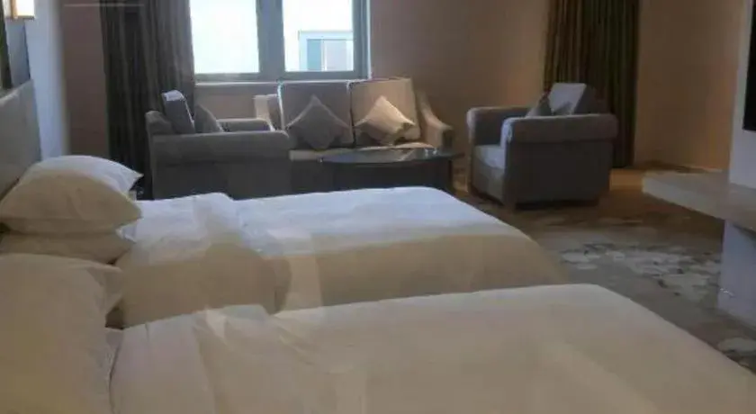 Bed in Vienna Hotel Yunnan Lijiang Ancient City Bed in Vienna Hotel Yunnan Lijiang Ancient City