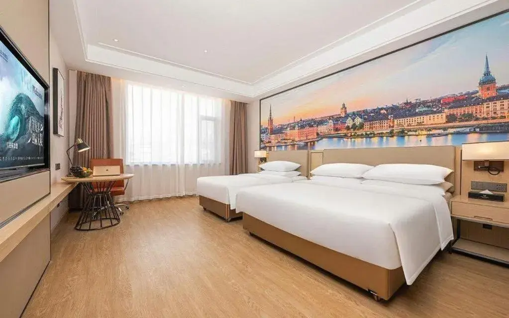 Bed in Vienna Hotel Qinghai Dachaidan Bed in Vienna Hotel Qinghai Dachaidan