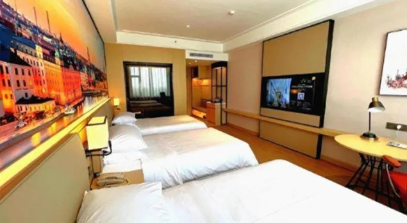 Bed in Vienna Hotel Qinghai Dachaidan