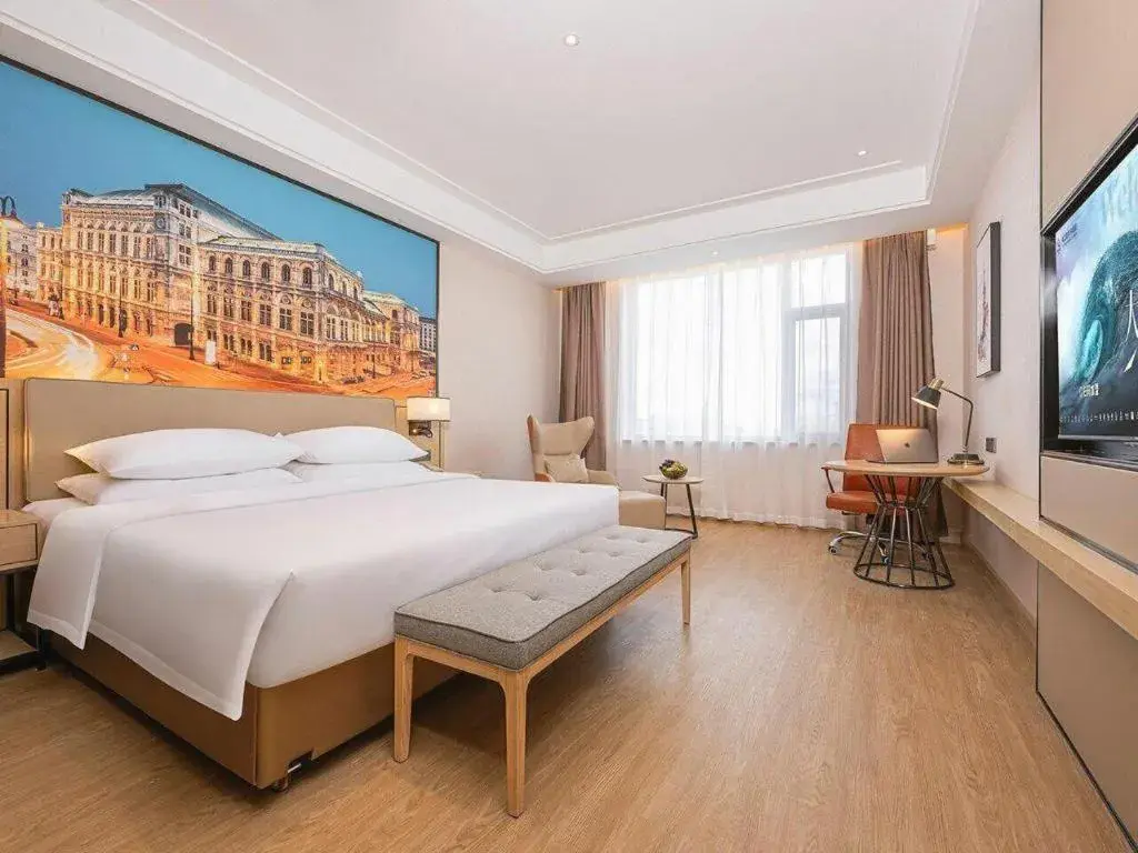 Bed in Vienna Hotel Qinghai Dachaidan Bed in Vienna Hotel Qinghai Dachaidan