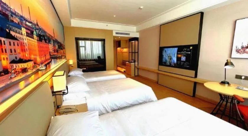 Bed in Vienna Hotel Qinghai Dachaidan