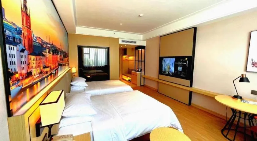 Bed in Vienna Hotel Qinghai Dachaidan