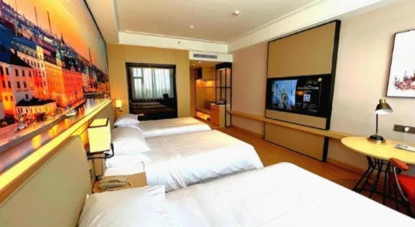 Bed in Vienna Hotel Qinghai Dachaidan