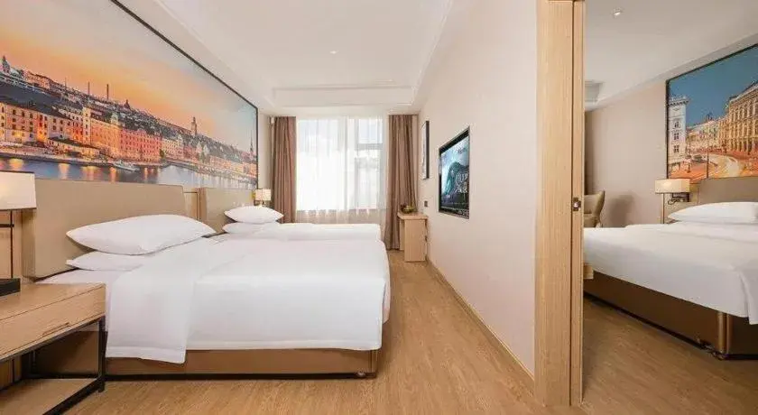 Bed in Vienna Hotel Qinghai Dachaidan Bed in Vienna Hotel Qinghai Dachaidan