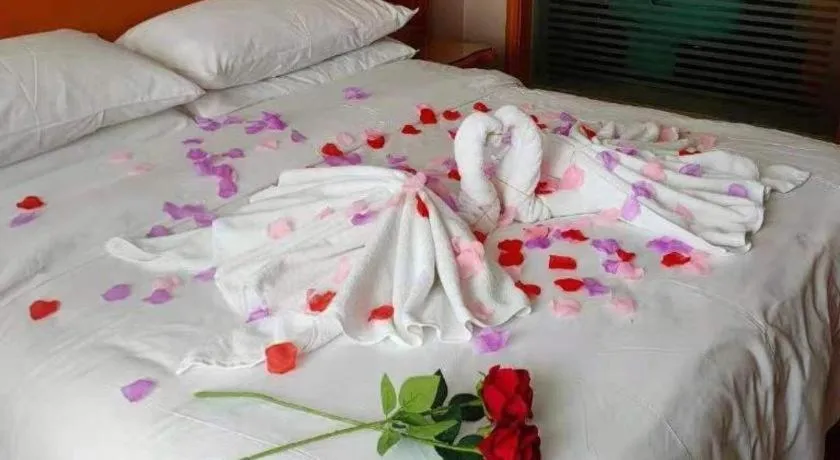 Bed in Vienna Hotel Qinghai Dachaidan