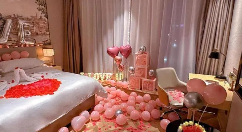 Bed in Vienna Hotel Hangzhou East Railway Station West Square