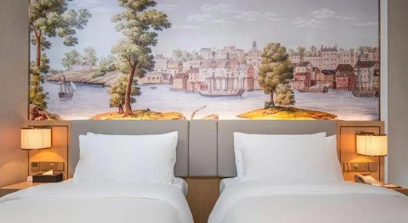 Bed in Vienna Hotel Hangzhou East Railway Station West Square