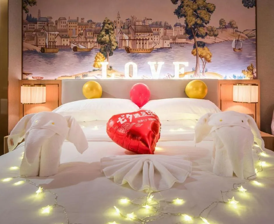 Bed in Vienna Hotel Hangzhou East Railway Station West Square