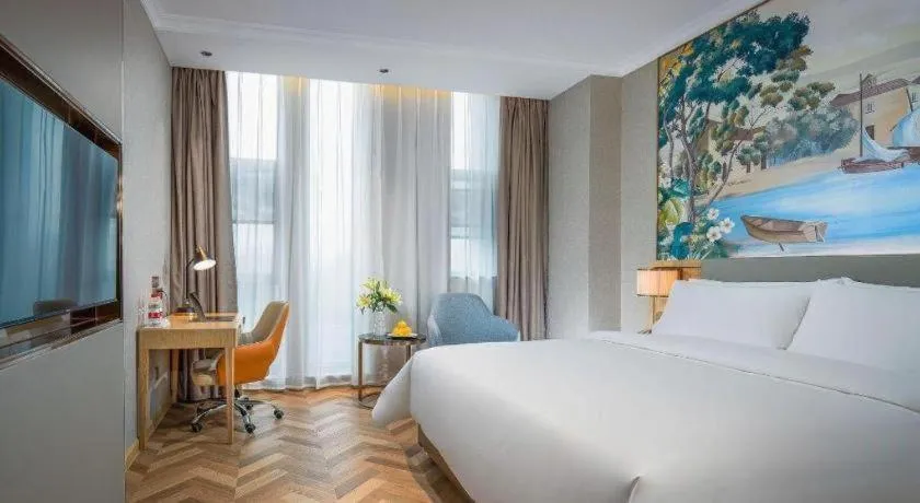 Bed in Vienna Hotel Hangzhou East Railway Station West Square