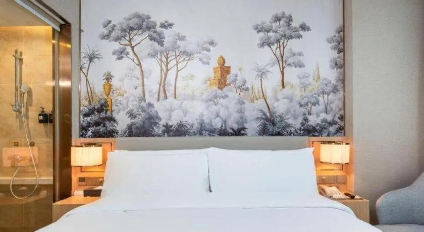 Bed in Vienna Hotel Hangzhou East Railway Station West Square