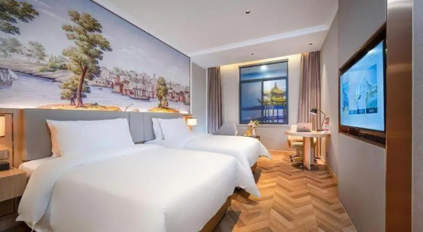 Bed in Vienna Hotel Hangzhou East Railway Station West Square