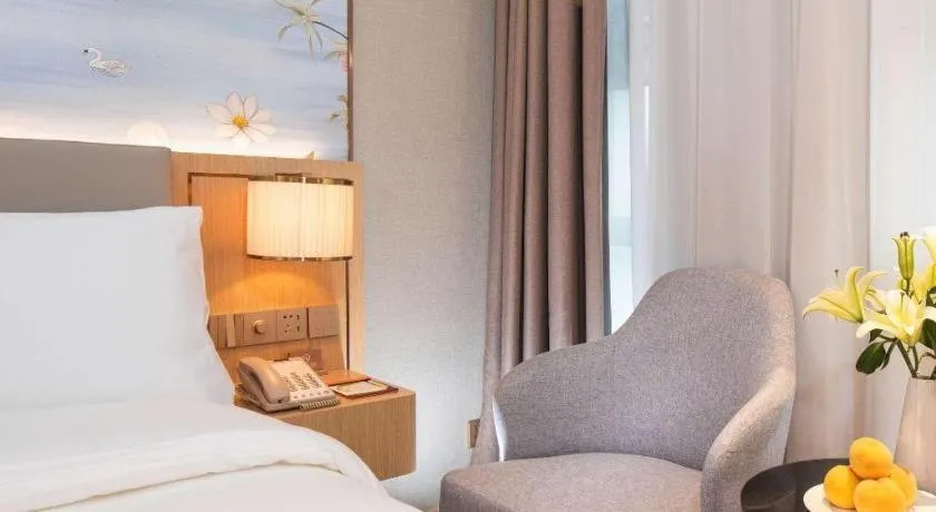 Bed in Vienna Hotel Hangzhou East Railway Station West Square