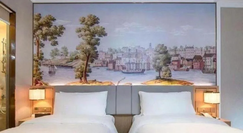 Bed in Vienna Hotel Hangzhou East Railway Station West Square