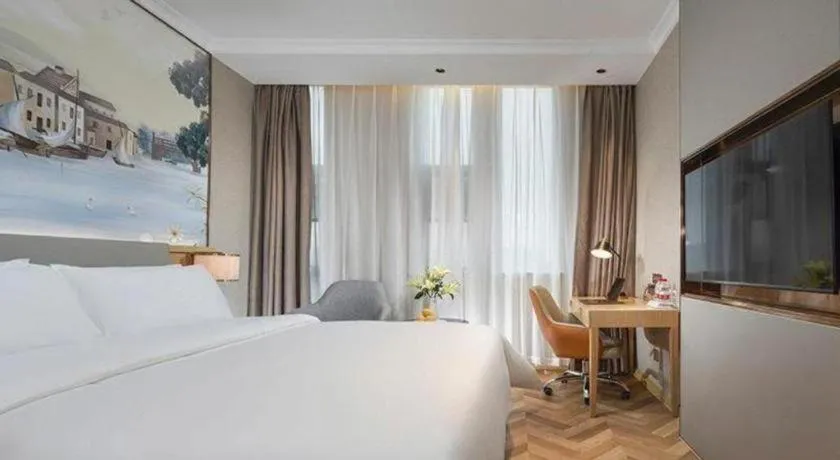 Bed in Vienna Hotel Hangzhou East Railway Station West Square