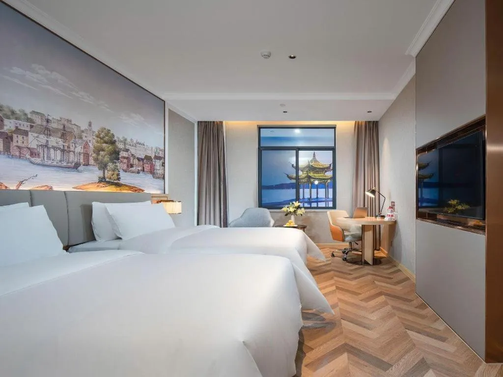Bed in Vienna Hotel Hangzhou East Railway Station West Square