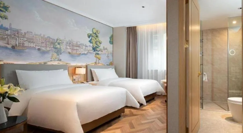 Bed in Vienna Hotel Hangzhou East Railway Station West Square