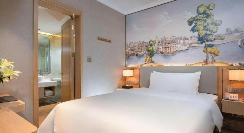 Bed in Vienna Hotel Hangzhou East Railway Station West Square