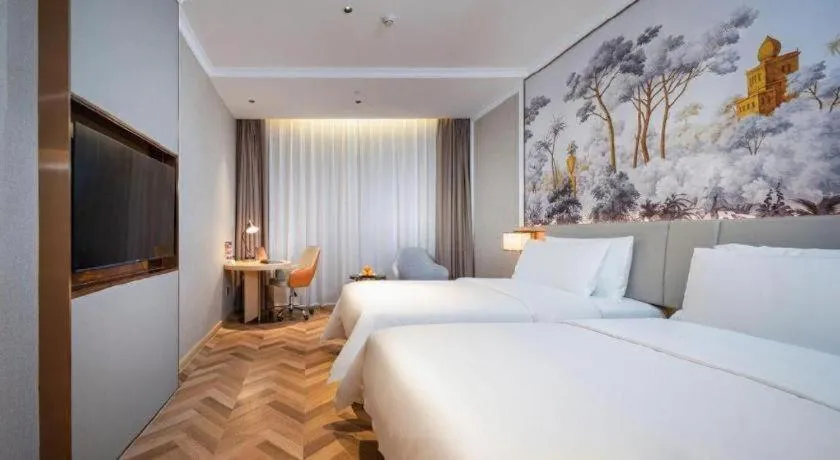 Bed in Vienna Hotel Hangzhou East Railway Station West Square