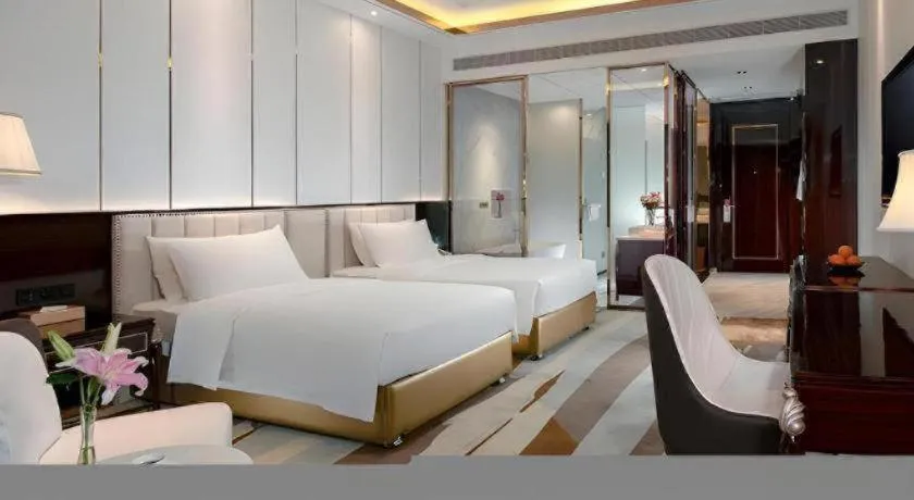 Bed in Venus Resort and Restaurant Changsha Songya Lake Weilai Mancheng