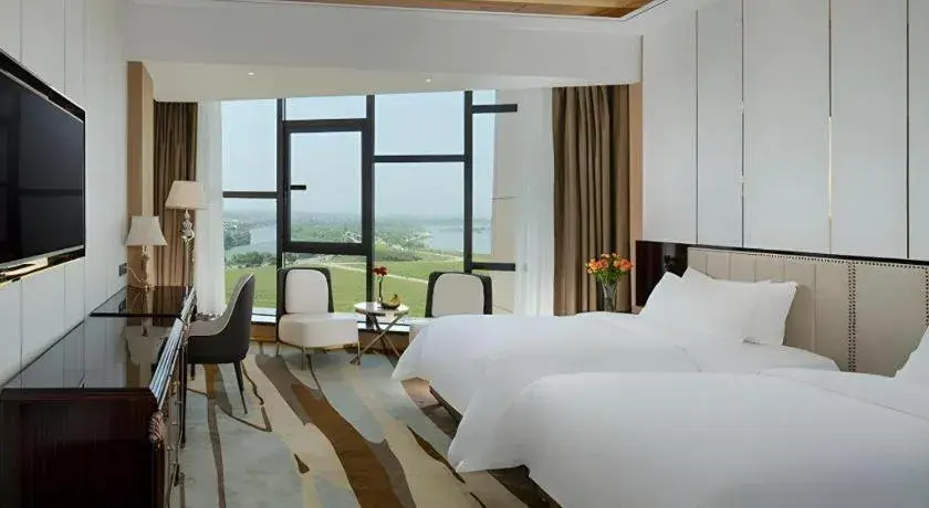 Bed in Venus Resort and Restaurant Changsha Songya Lake Weilai Mancheng Bed in Venus Resort and Restaurant Changsha Songya Lake Weilai Mancheng