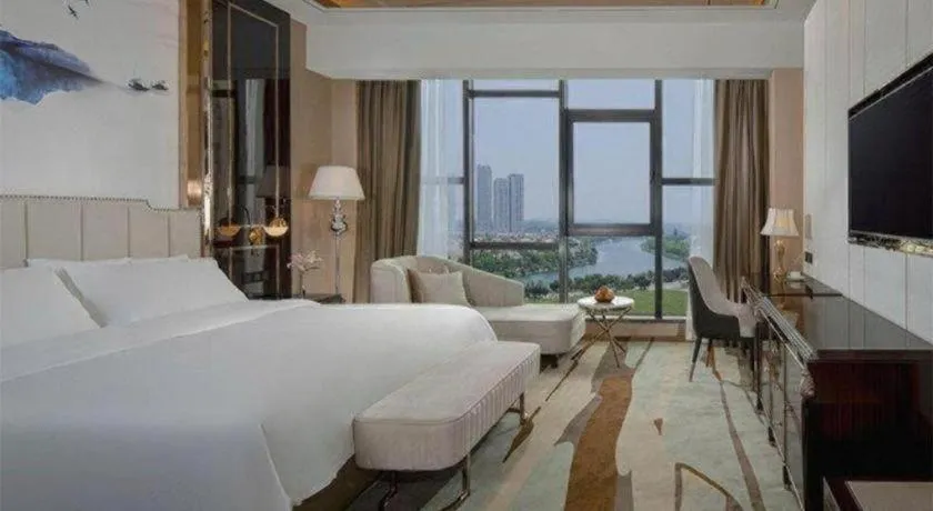 Bed in Venus Resort and Restaurant Changsha Songya Lake Weilai Mancheng