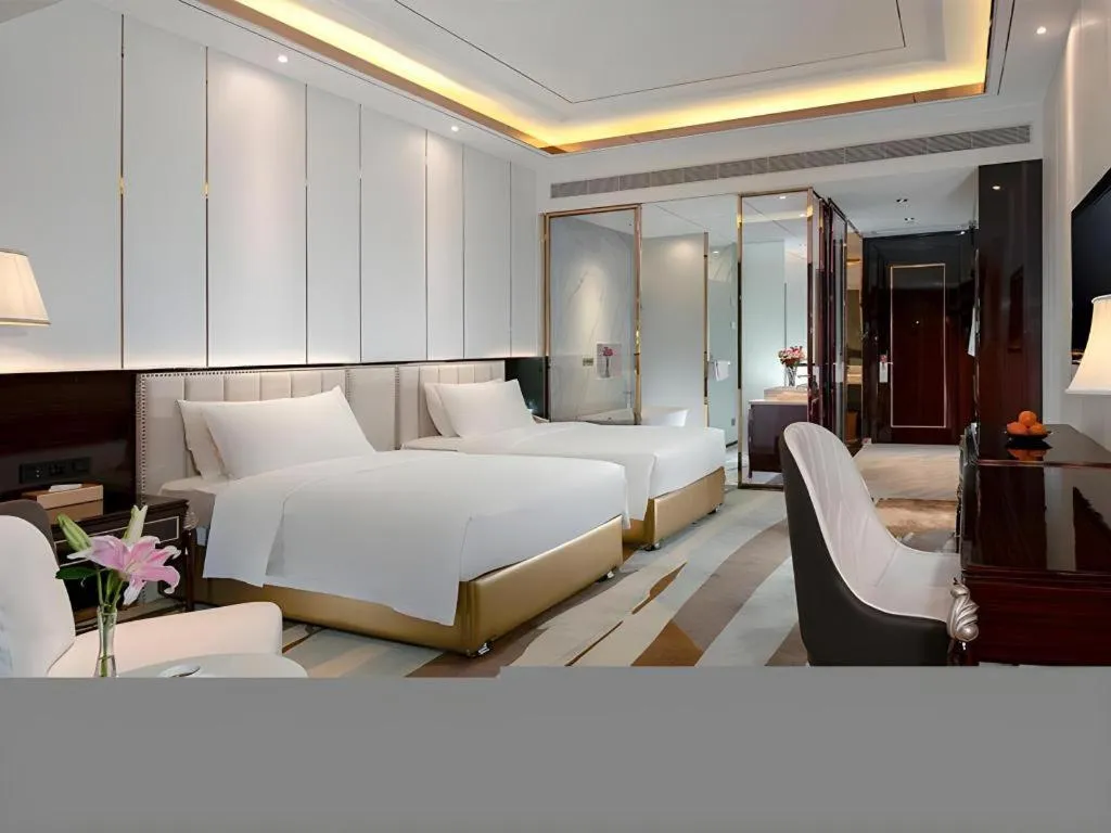 Bed in Venus Resort and Restaurant Changsha Songya Lake Weilai Mancheng