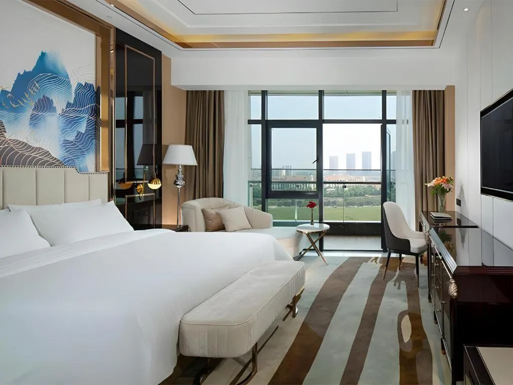 Bed in Venus Resort and Restaurant Changsha Songya Lake Weilai Mancheng