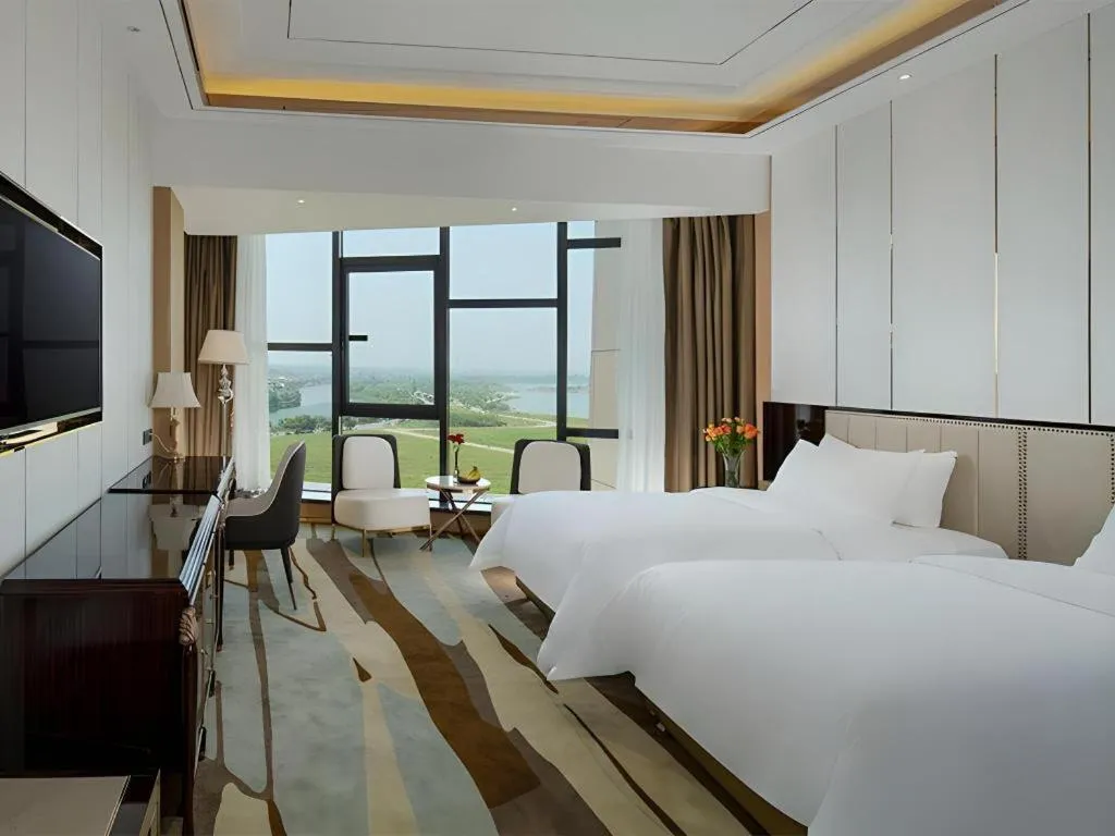 Bed in Venus Resort and Restaurant Changsha Songya Lake Weilai Mancheng