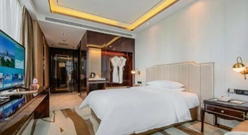 Bed in Venus Resort and Restaurant Changsha Songya Lake Weilai Mancheng