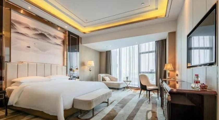 Bed in Venus Resort and Restaurant Changsha Songya Lake Weilai Mancheng