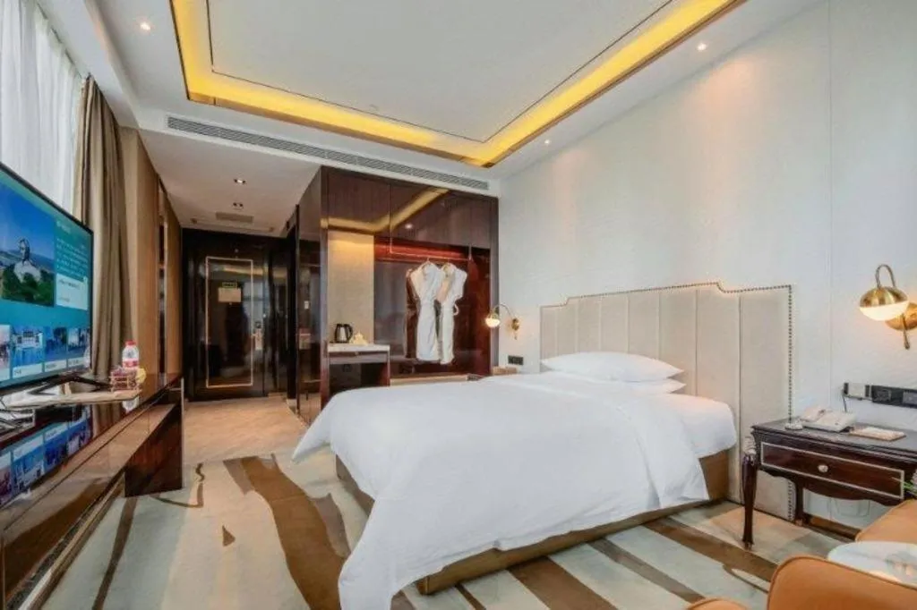 Bed in Venus Resort and Restaurant Changsha Songya Lake Weilai Mancheng