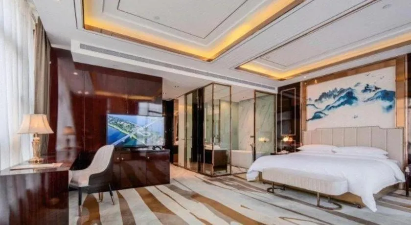 Bed in Venus Resort and Restaurant Changsha Songya Lake Weilai Mancheng