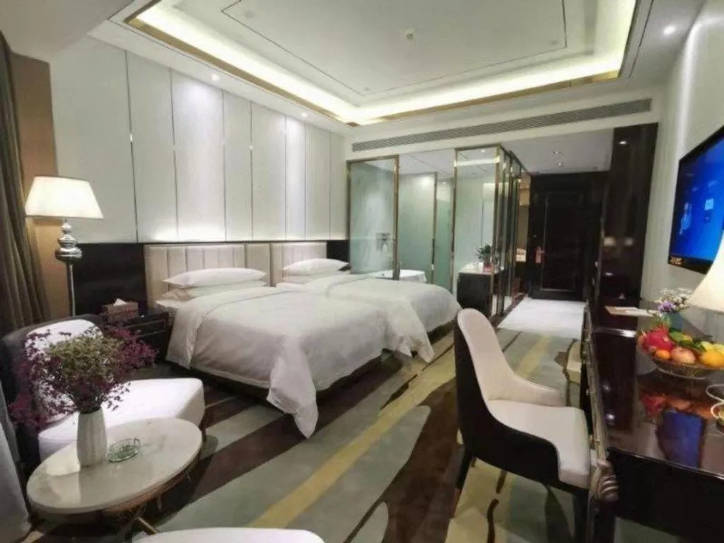 Bed in Venus Resort and Restaurant Changsha Songya Lake Weilai Mancheng