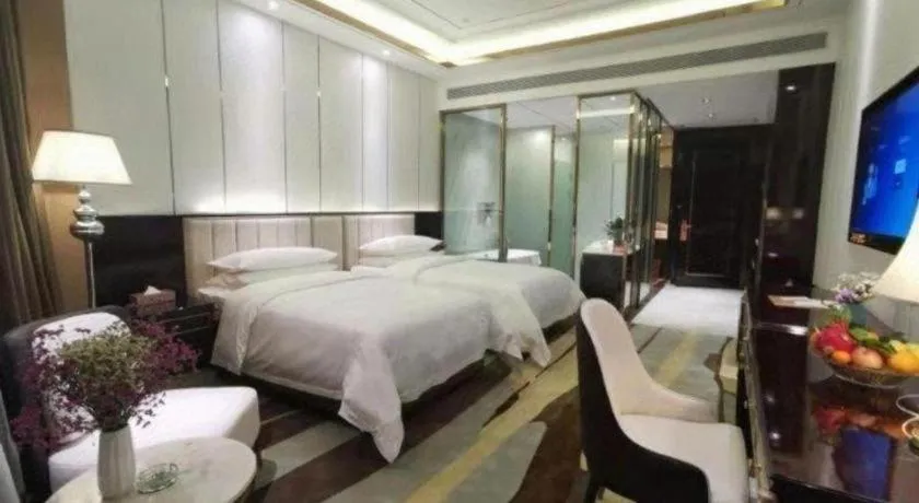 Bed in Venus Resort and Restaurant Changsha Songya Lake Weilai Mancheng
