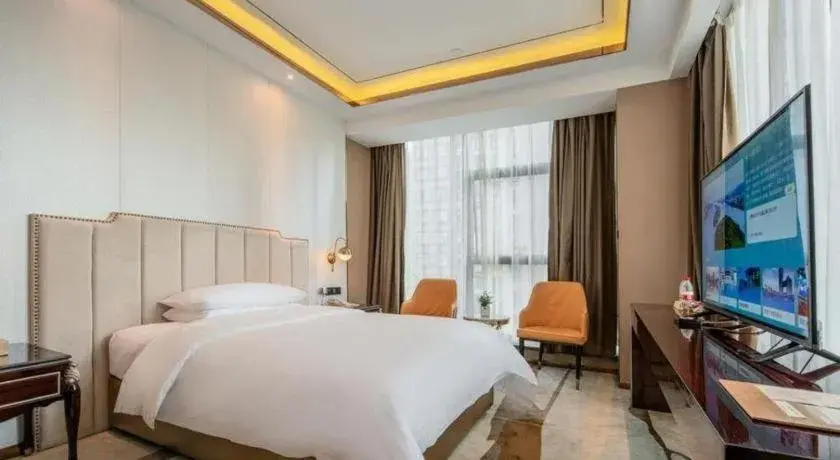 Bed in Venus Resort and Restaurant Changsha Songya Lake Weilai Mancheng Bed in Venus Resort and Restaurant Changsha Songya Lake Weilai Mancheng