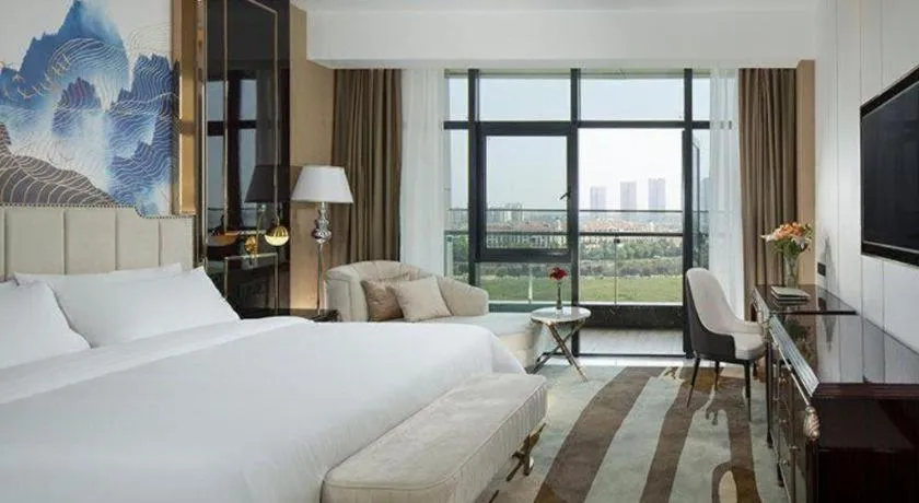 Bed in Venus Resort and Restaurant Changsha Songya Lake Weilai Mancheng