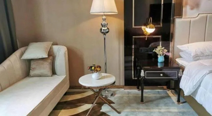 Bed in Venus Resort and Restaurant Changsha Songya Lake Weilai Mancheng