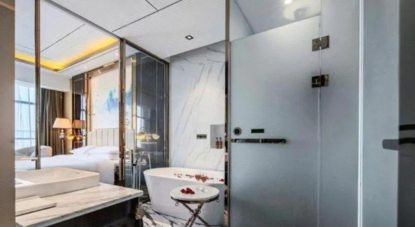 Bed in Venus Resort and Restaurant Changsha Songya Lake Weilai Mancheng